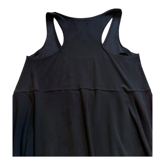 Sympli Whisper Boxy Drape Asymmetrical Handkerchief Pocket Tunic - Size 4 - Picture 6 of 14